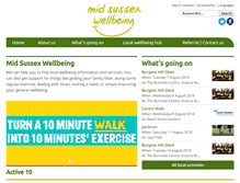 Tablet Screenshot of midsussex.westsussexwellbeing.org.uk