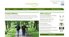 Desktop Screenshot of crawley.westsussexwellbeing.org.uk